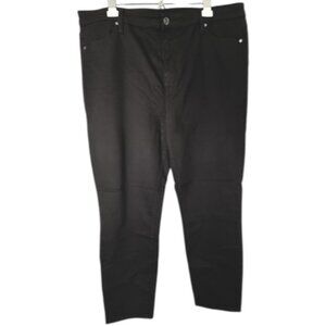 Buffalo Black Hanna Plus Size High Rise Soft Stetch Skinny Jeans Size 16